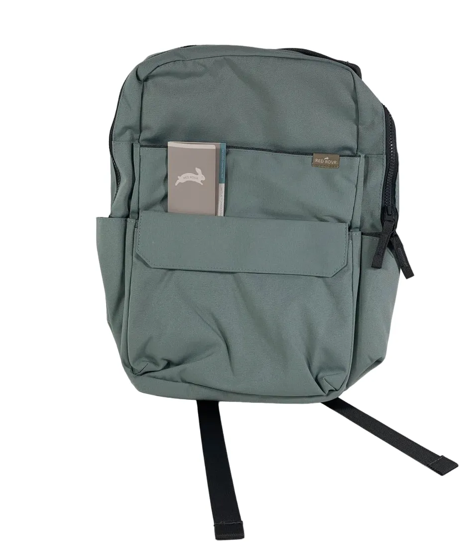 Red Rovr Roo Backpack Diaper Bag, Sage