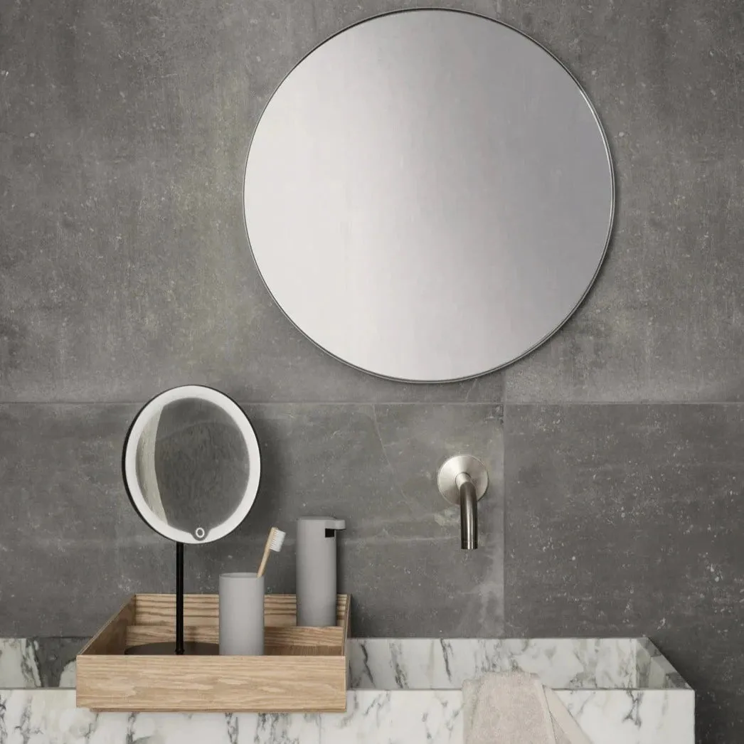 Rim Wall Mirror | Steel Grey | 80cm
