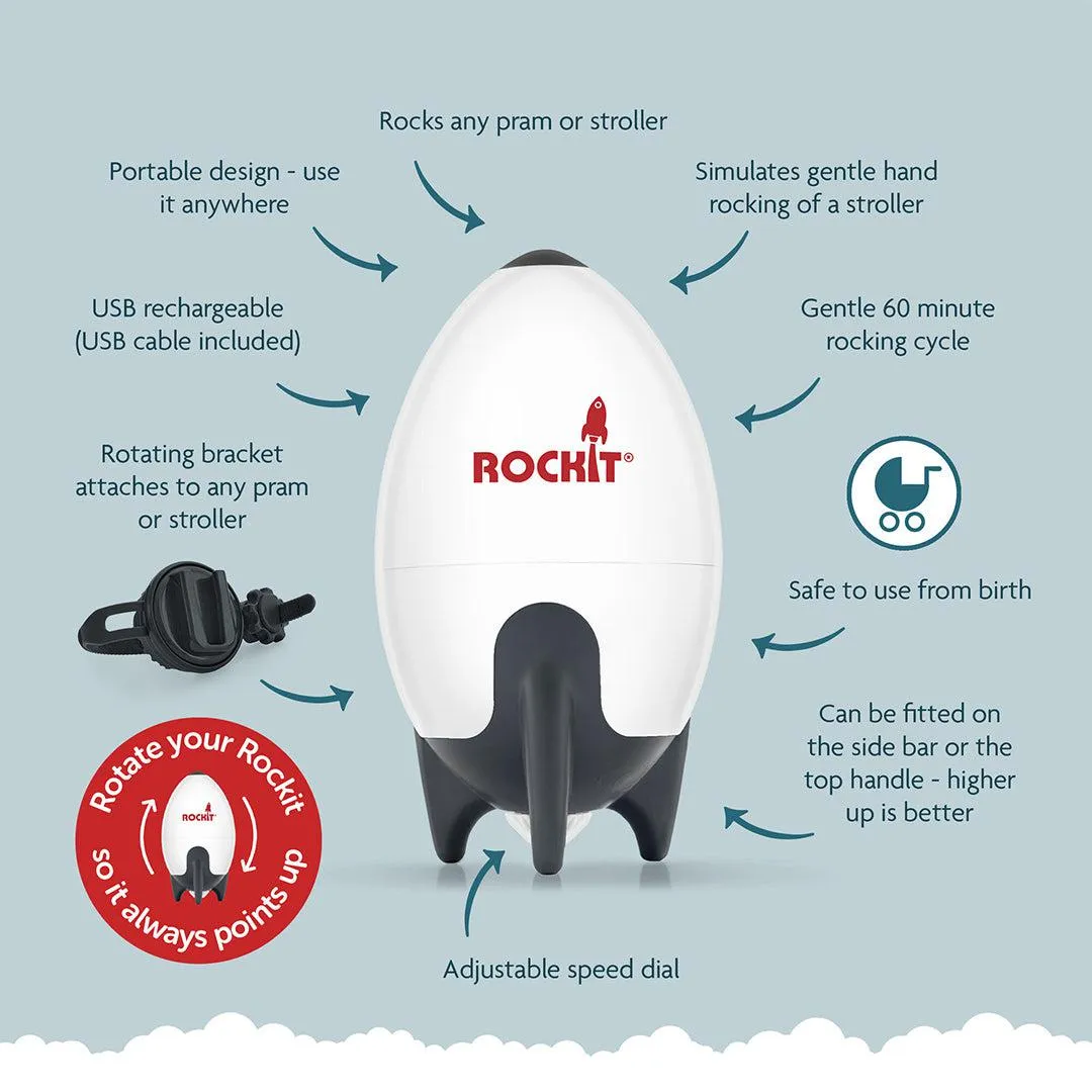 Rockit Rechargeable Portable Baby Rocker