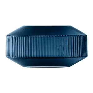 Rotunda Wide Vase | Sapphire | 14cm