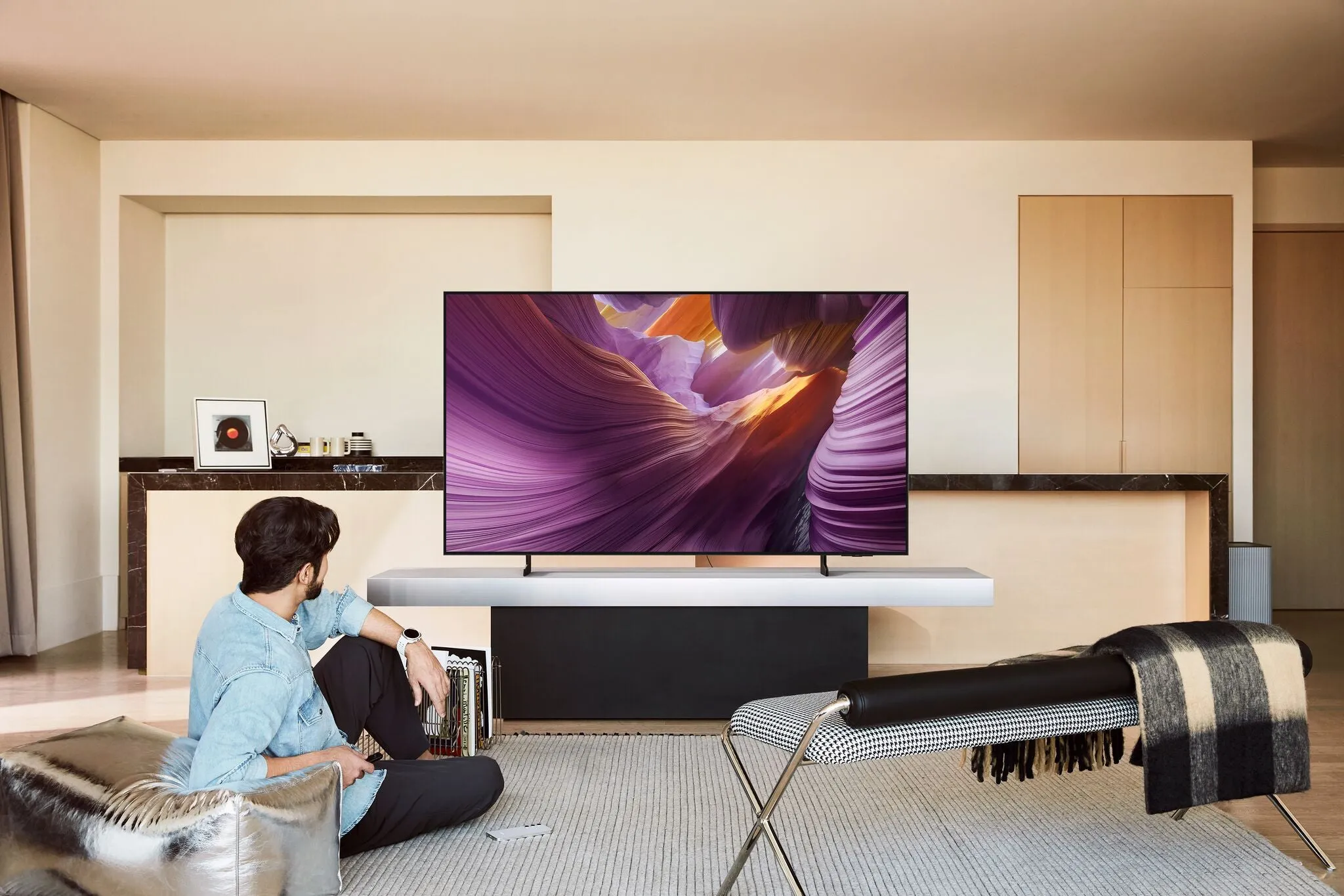 Samsung 77" 4K Smart S85F Tizen OLED TV - QN77S85FAEXZC