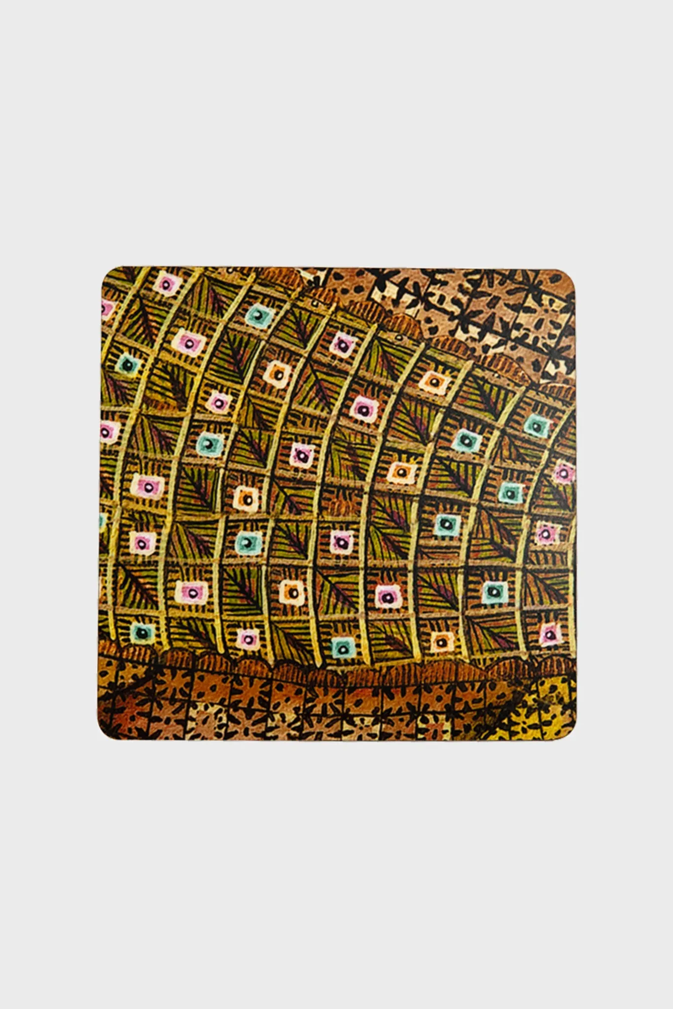 Sandstone Flame Lily Crocodile Coasters