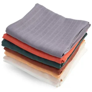 Sebra Muslin Cloths Pixie Dragon Colours 7-pack