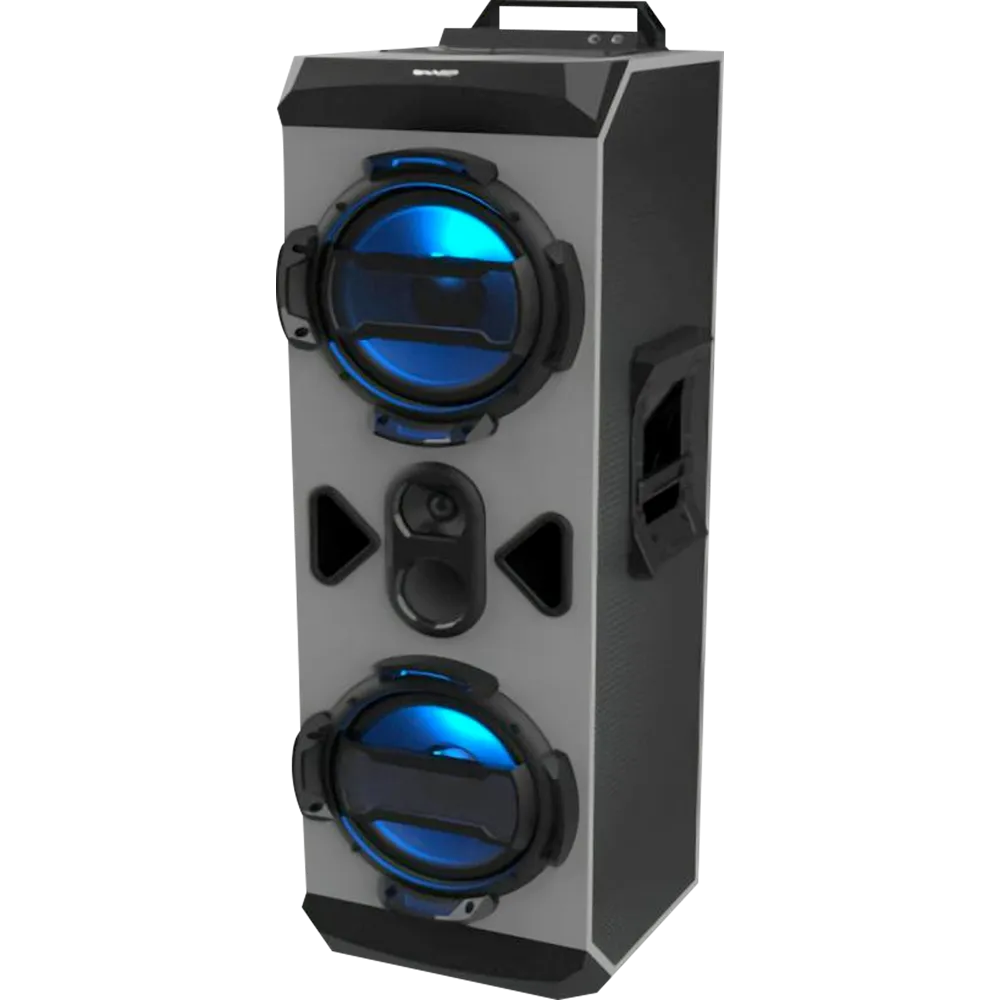 Sharp CBOX-GSPRO Portable Wireless Party Speaker Black