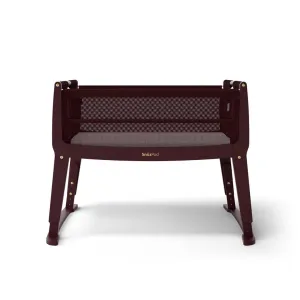Snuz SnuzPod Studio Bedside Crib - Rome Burgundy