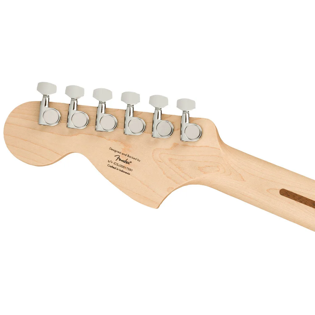 Squier - Affinity Series Stratocaster, Maple Fingerboard, White Pickguard, Black