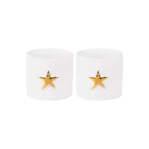 Star Tealight Holders | Set of 2 | 4.5cm