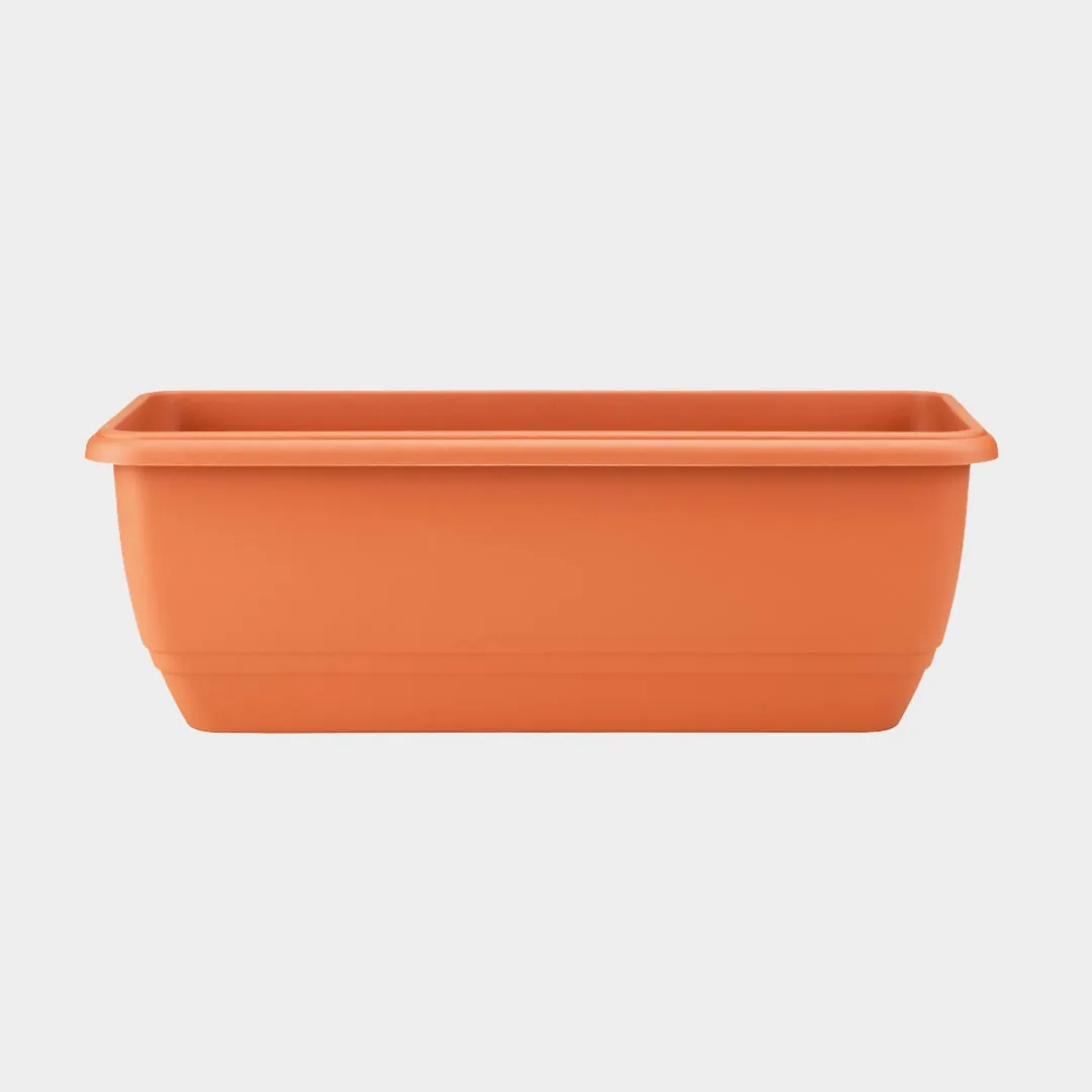 Stewart Balconniere Trough Terracotta 70cm