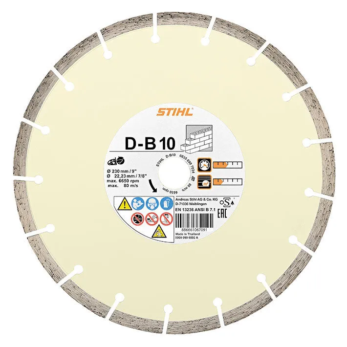 STIHL Diamond Cutting Wheel for Concrete & Roof Tiles - TSA 230