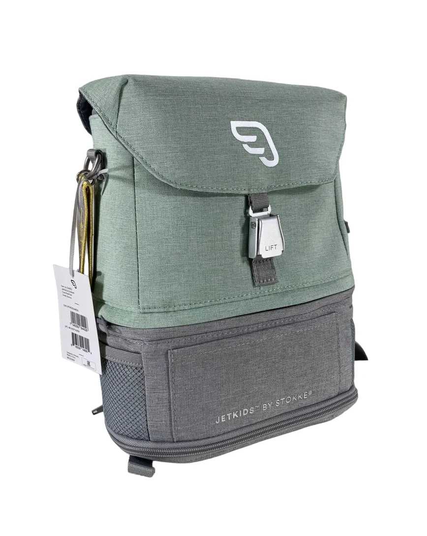 Stokke Jetkids Crew Backpack, Green Aurora