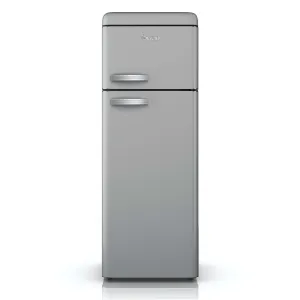 Swan SR11010GRNE fridge-freezer Freestanding 168 L E Grey
