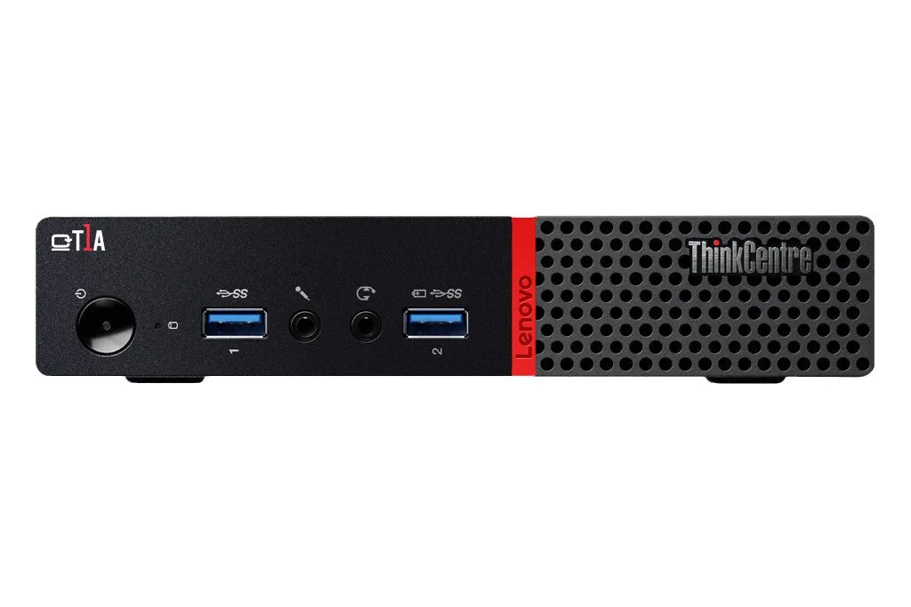 T1A Lenovo ThinkCentre M700 Refurbished Intel Core i5 i5-6400 8 GB DDR4-SDRAM 256 GB SSD Windows 10 Pro Mini PC Black