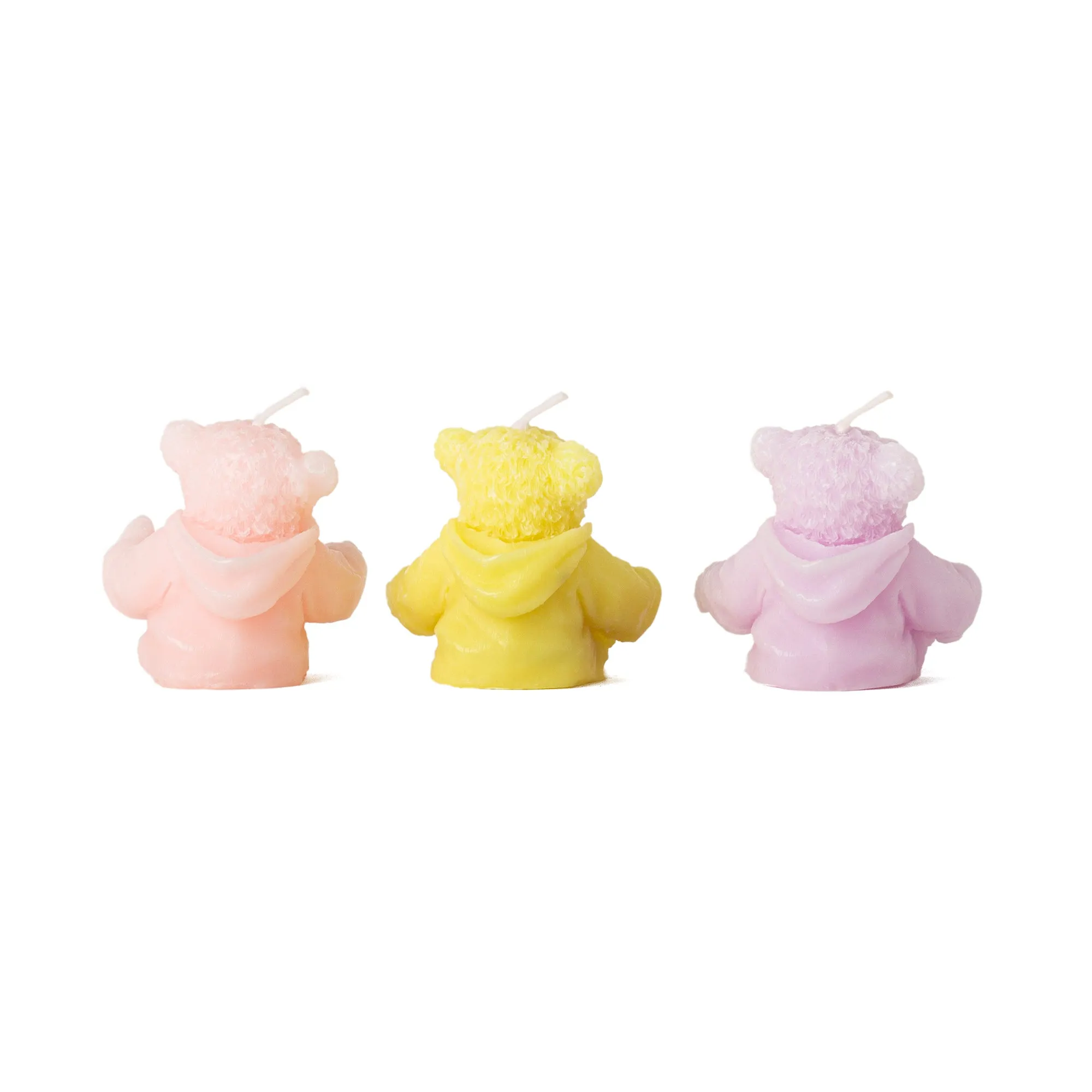 Teddy Bear Candles | Set of 3