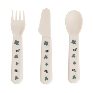 Tiny Farm Foodie Cutlery Set | Sand