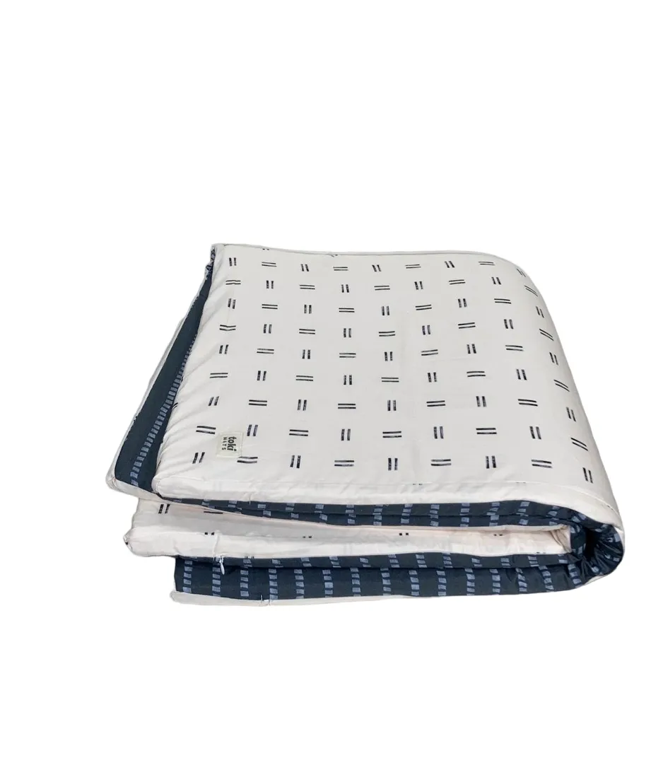 Toki Kids Standard Padded Play Mat 40" x 40", Mudcloth