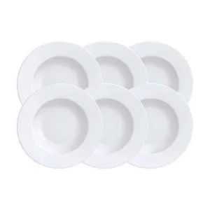 Tramontina Porcelain Maria Augusta Dinner Plates 28cm 6pc