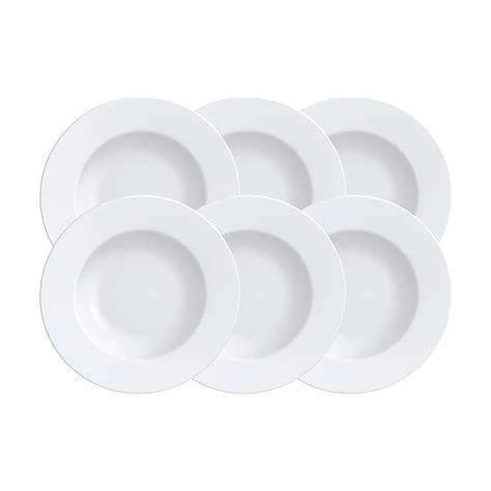 Tramontina Porcelain Maria Augusta Dinner Plates 28cm 6pc