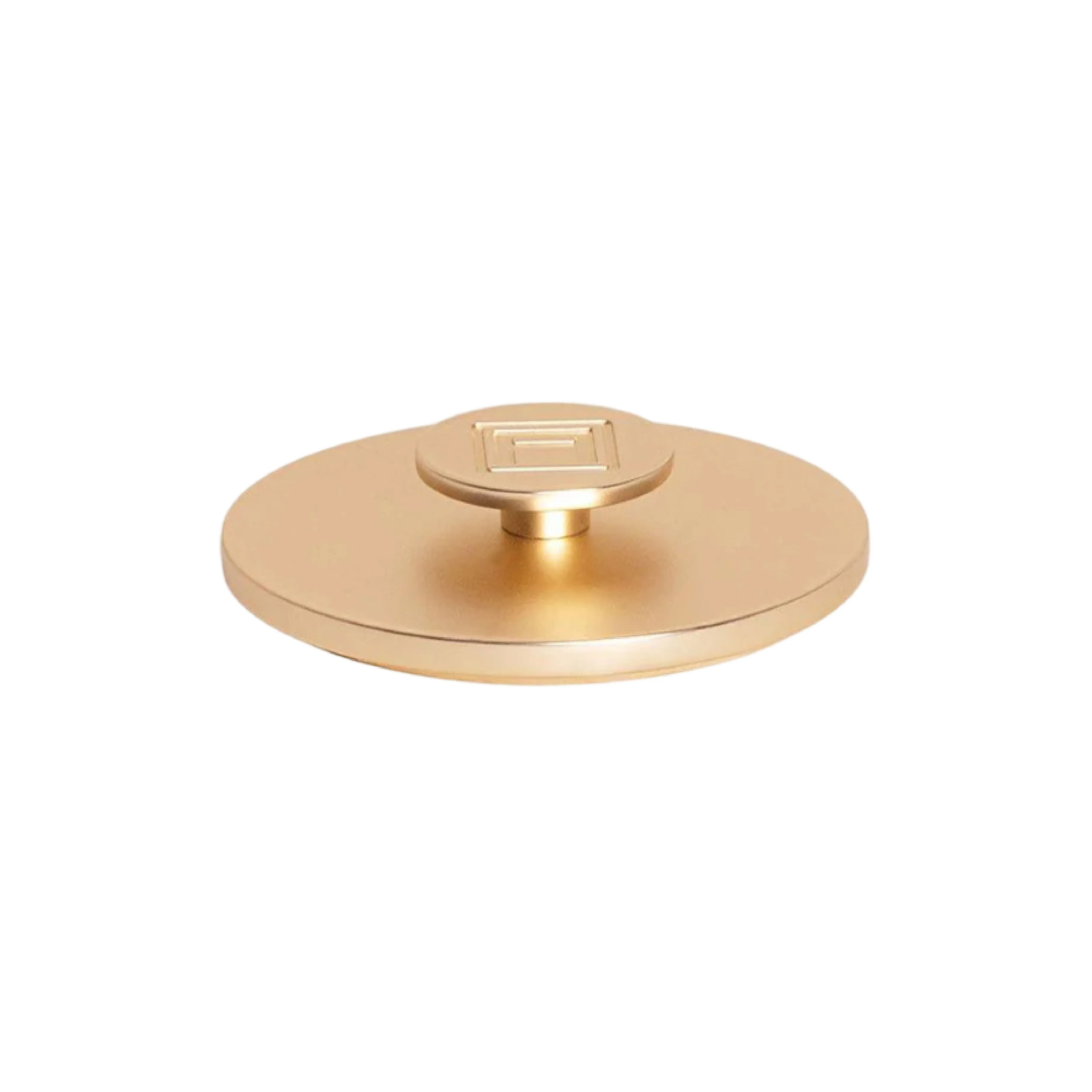 Travel From Home Scented Candle Collection Lid | Brass