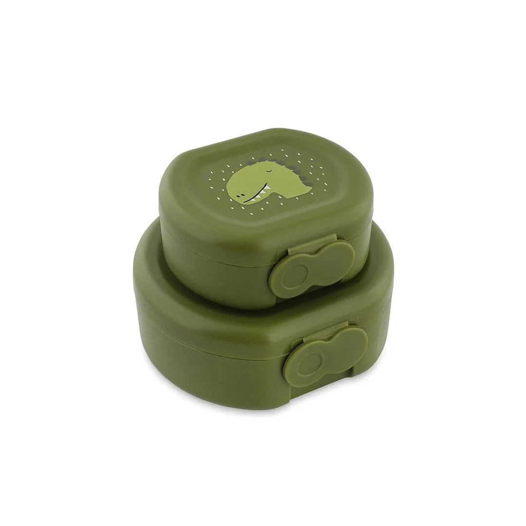 Trixie Snackbox with Clip - 2pcs - Mr. Dino