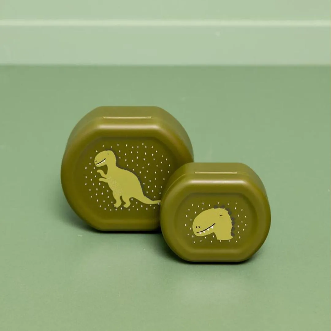 Trixie Snackbox with Clip - 2pcs - Mr. Dino