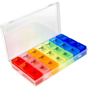 UBL Pill Box Organiser Coloured