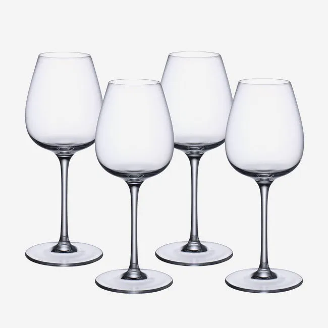 Villeroy & Boch | Purismo Intricate   Delicate Red Wine Goblet - Set of 4