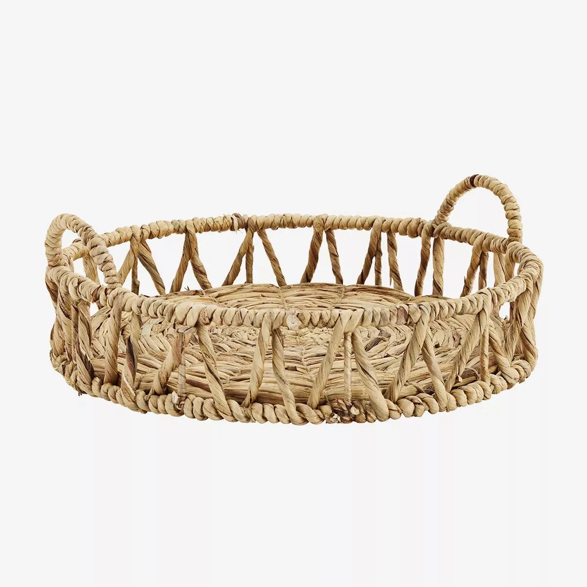 Water Hyacinth Tray with Handles