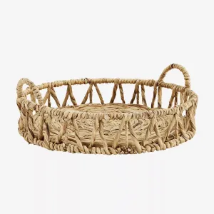 Water Hyacinth Tray with Handles