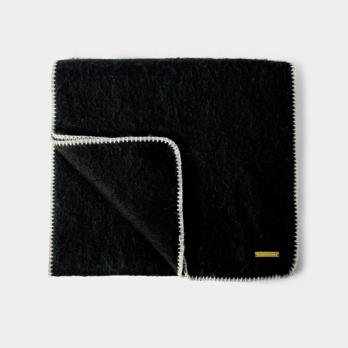 Whipstitch Scarf | Black