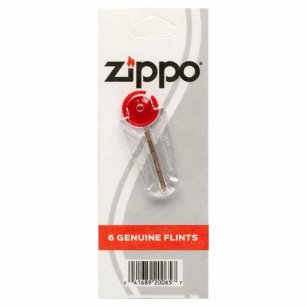Zippo Flint Flints, 6 Pcs.