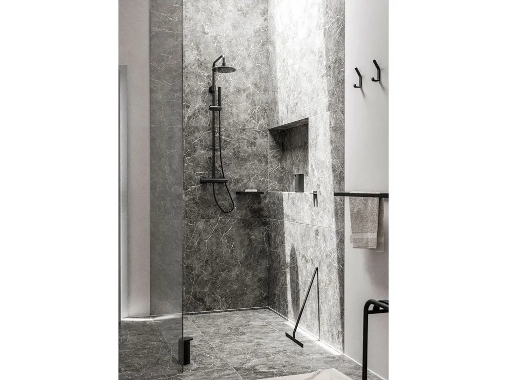 Zone Denmark Rim Towel Rail Double 44x12,5 Cm, Black