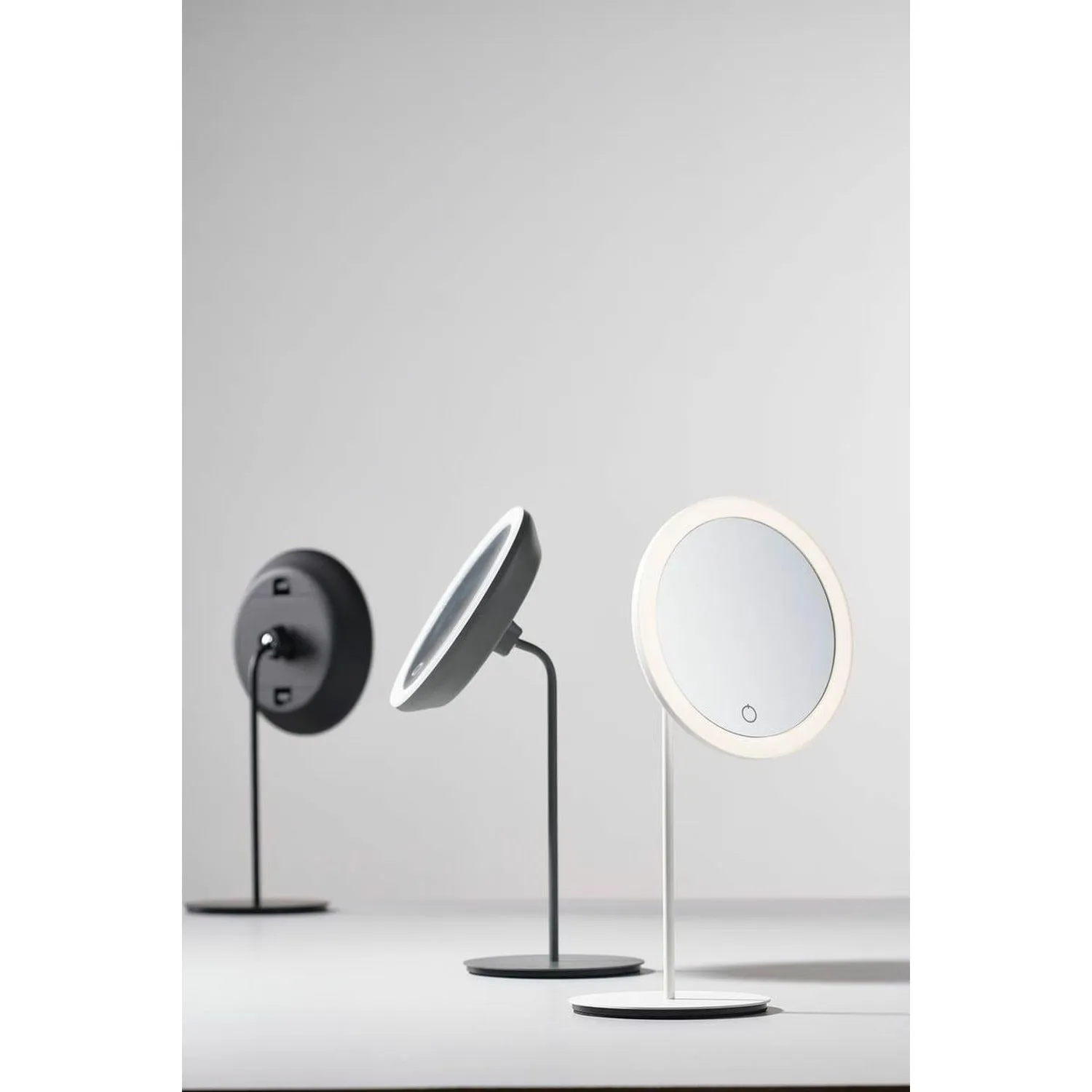 Zone Denmark Table Mirror ø 18 Cm, White